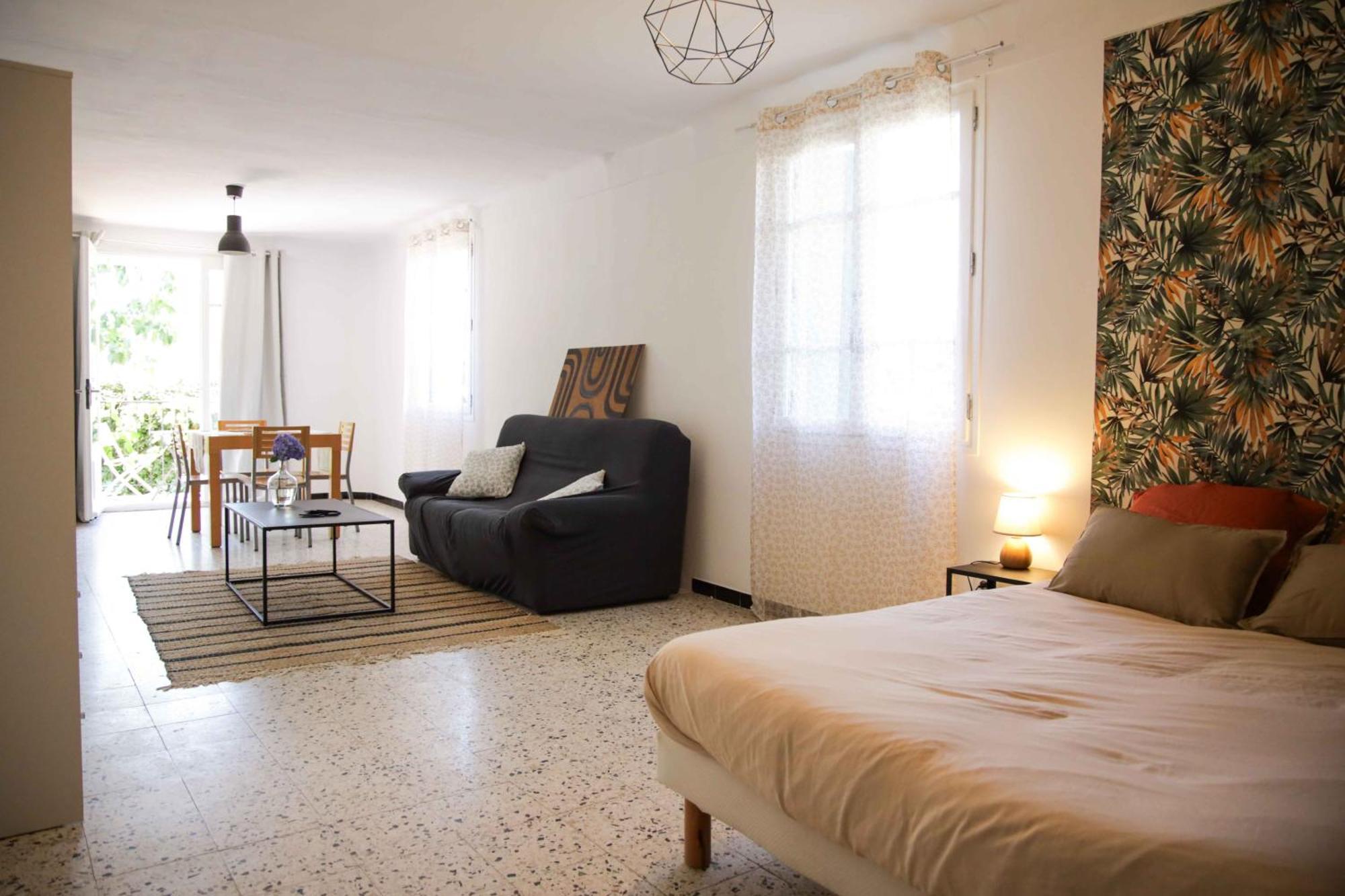 El Sola Spacieux Studio Avec Acces Jardin Et Piscine Corneilla-de-Conflent Eksteriør bilde